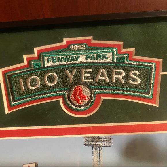 Framed 100 year Red Sox print - Picture 7 of 13